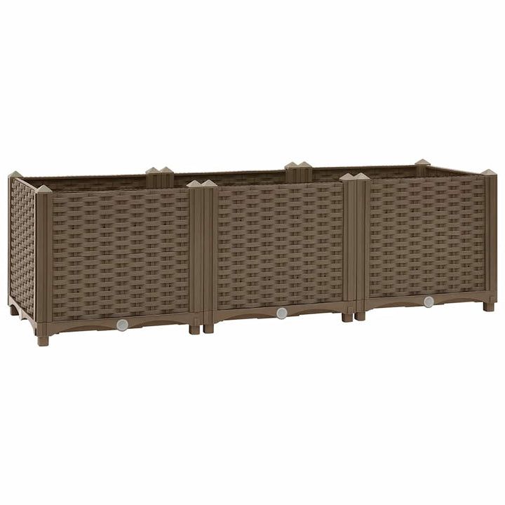 højbed 120x40x38 cm polypropylen