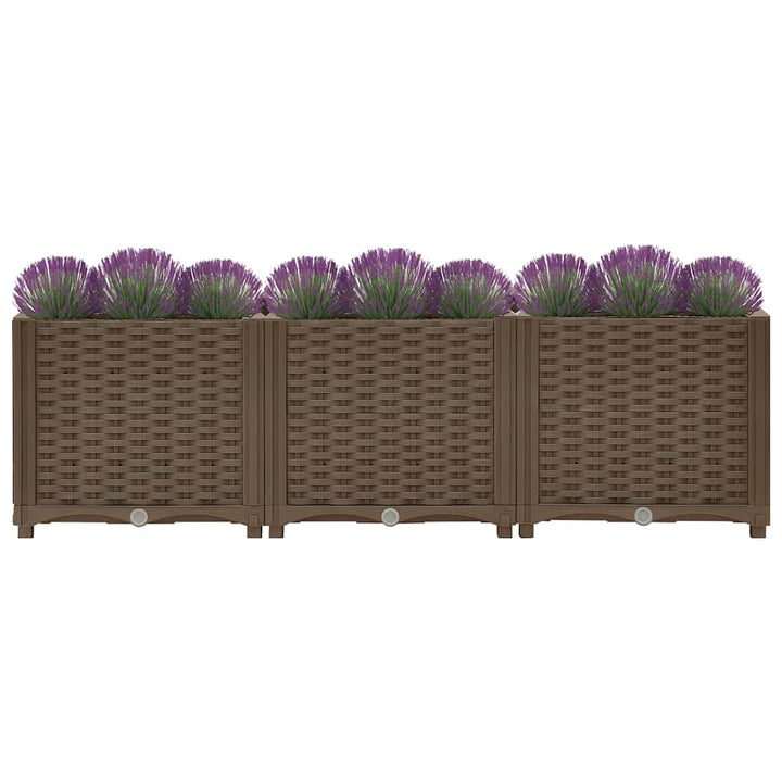 højbed 120x40x38 cm polypropylen