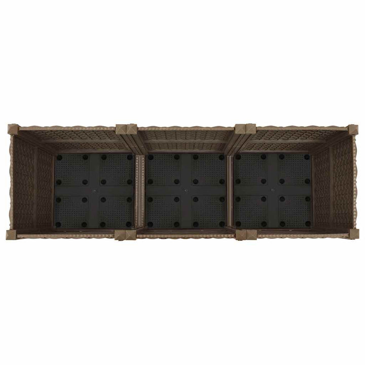 højbed 120x40x38 cm polypropylen