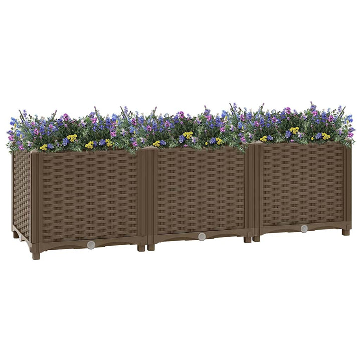 højbed 120x40x38 cm polypropylen