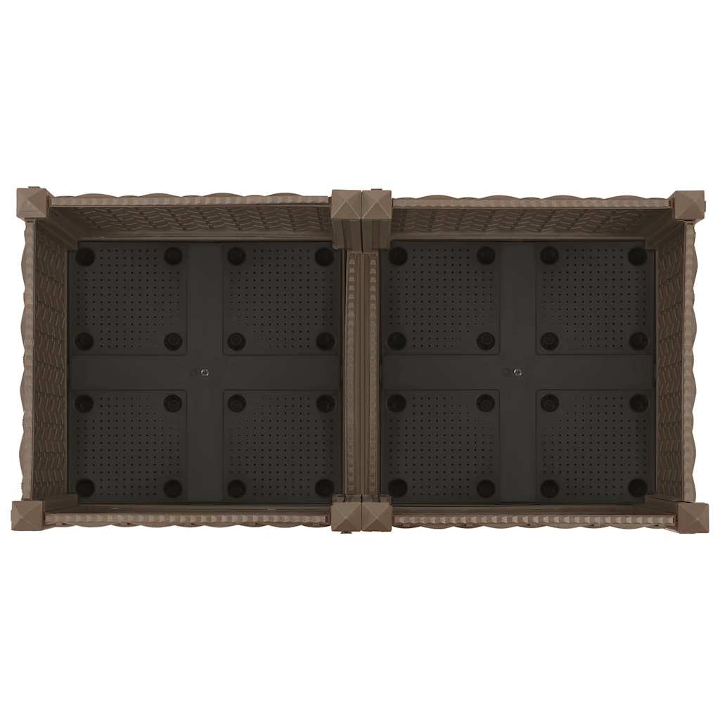 højbed 80x40x71 cm polypropylen