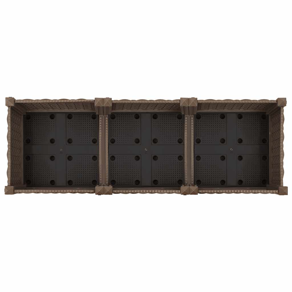 højbed 120x40x71 cm polypropylen