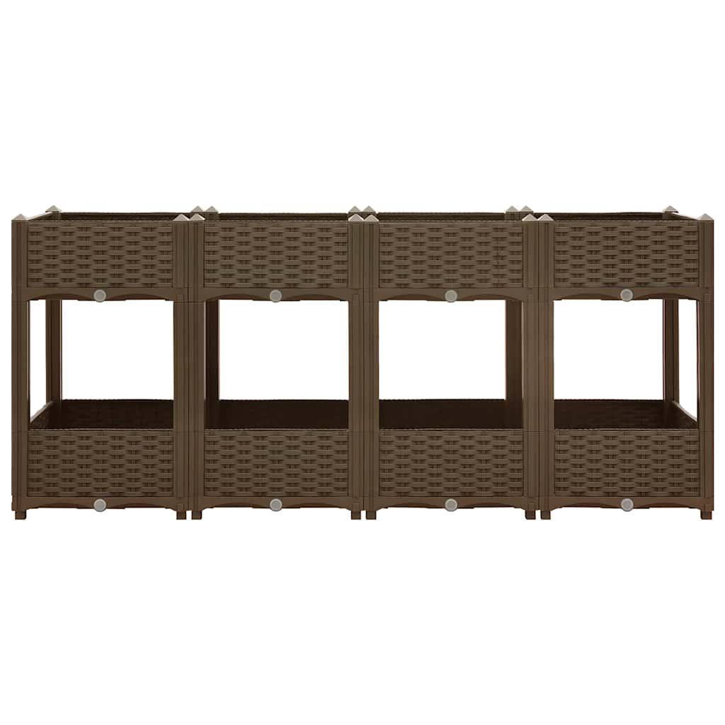højbed 160x40x71 cm polypropylen