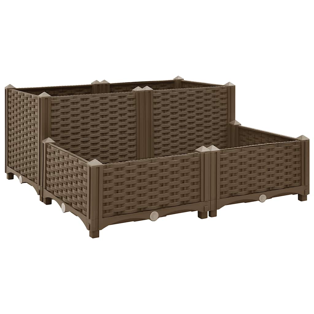 højbed 80x80x38 cm polypropylen