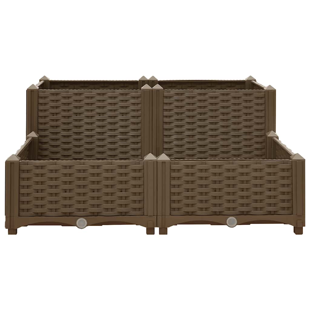 højbed 80x80x38 cm polypropylen
