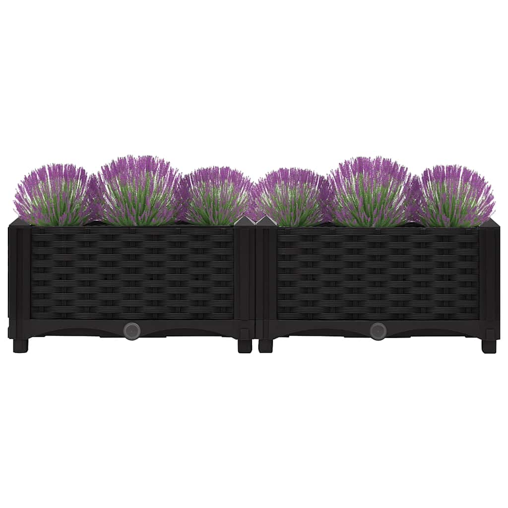 højbed 80x40x23 cm polypropylen