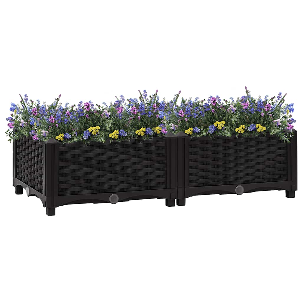 højbed 80x40x23 cm polypropylen