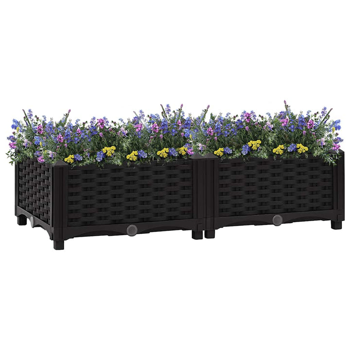højbed 80x40x23 cm polypropylen