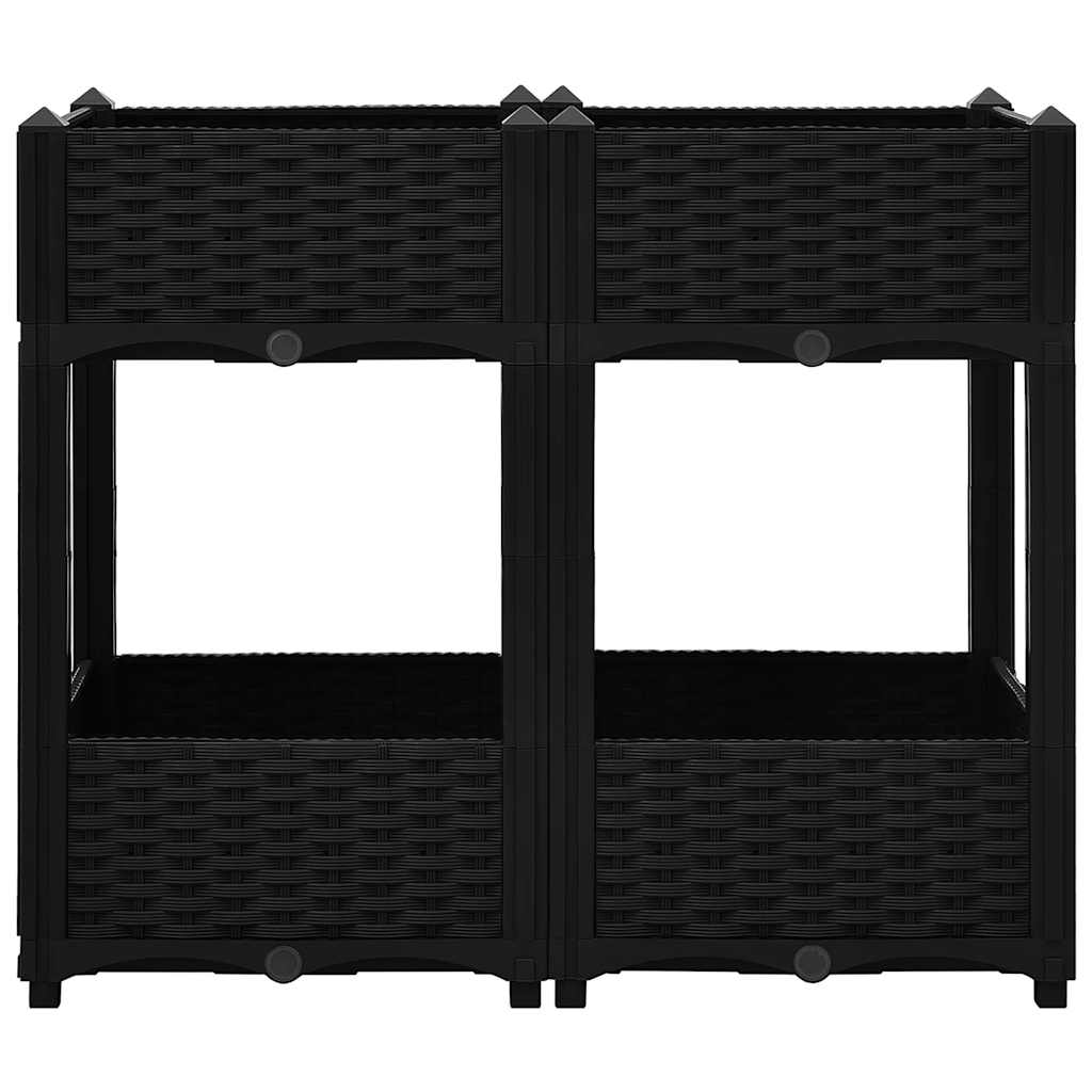 højbed 80x40x71 cm polypropylen