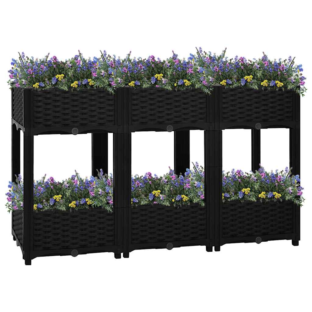 højbed 120x40x71 cm polypropylen