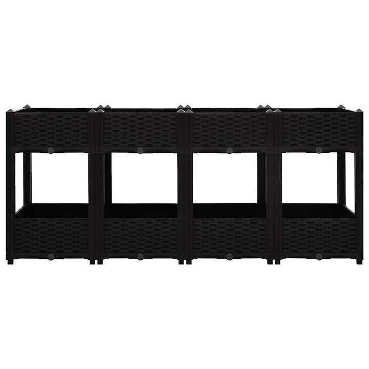 højbed 160x40x71 cm polypropylen