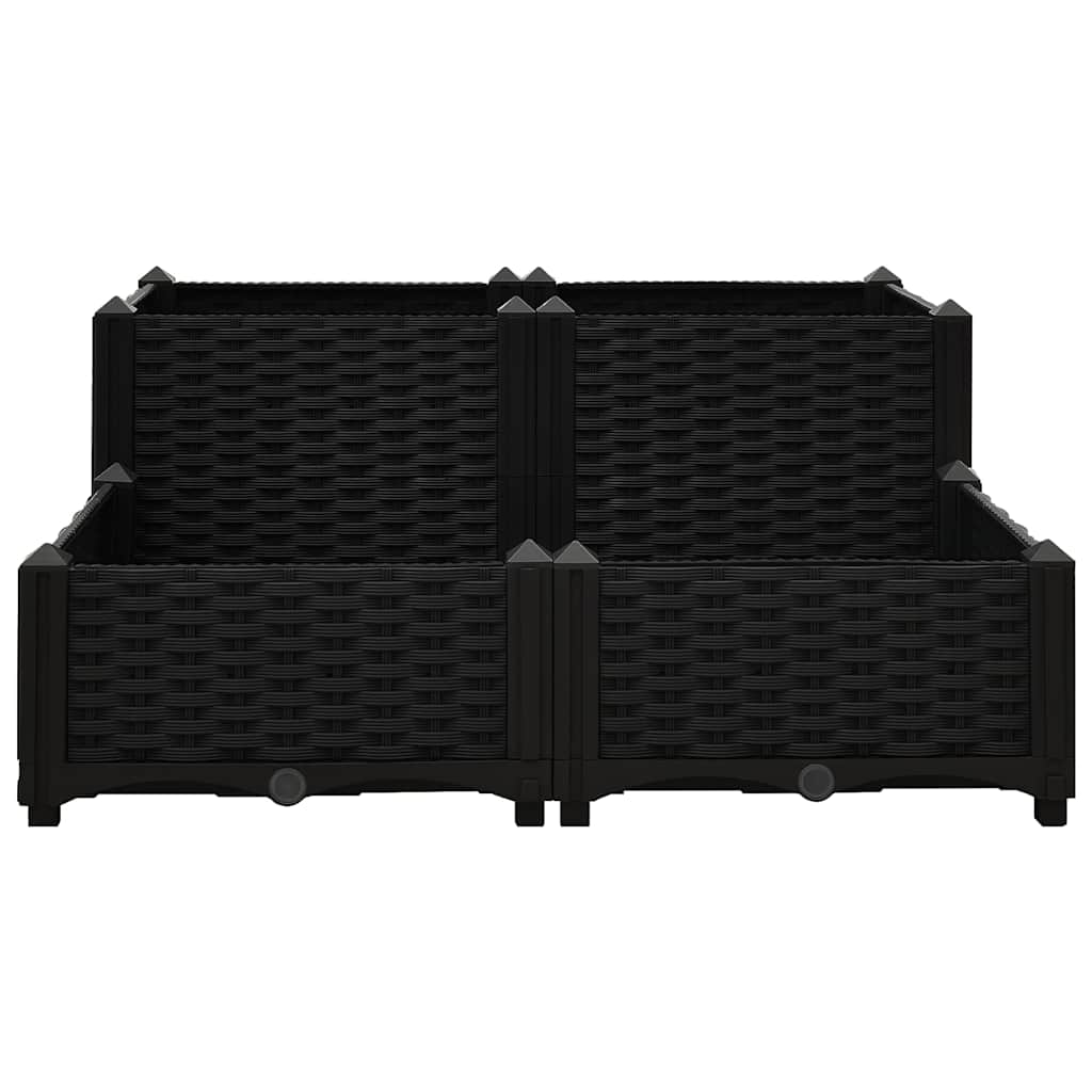 højbed 80x80x38 cm polypropylen