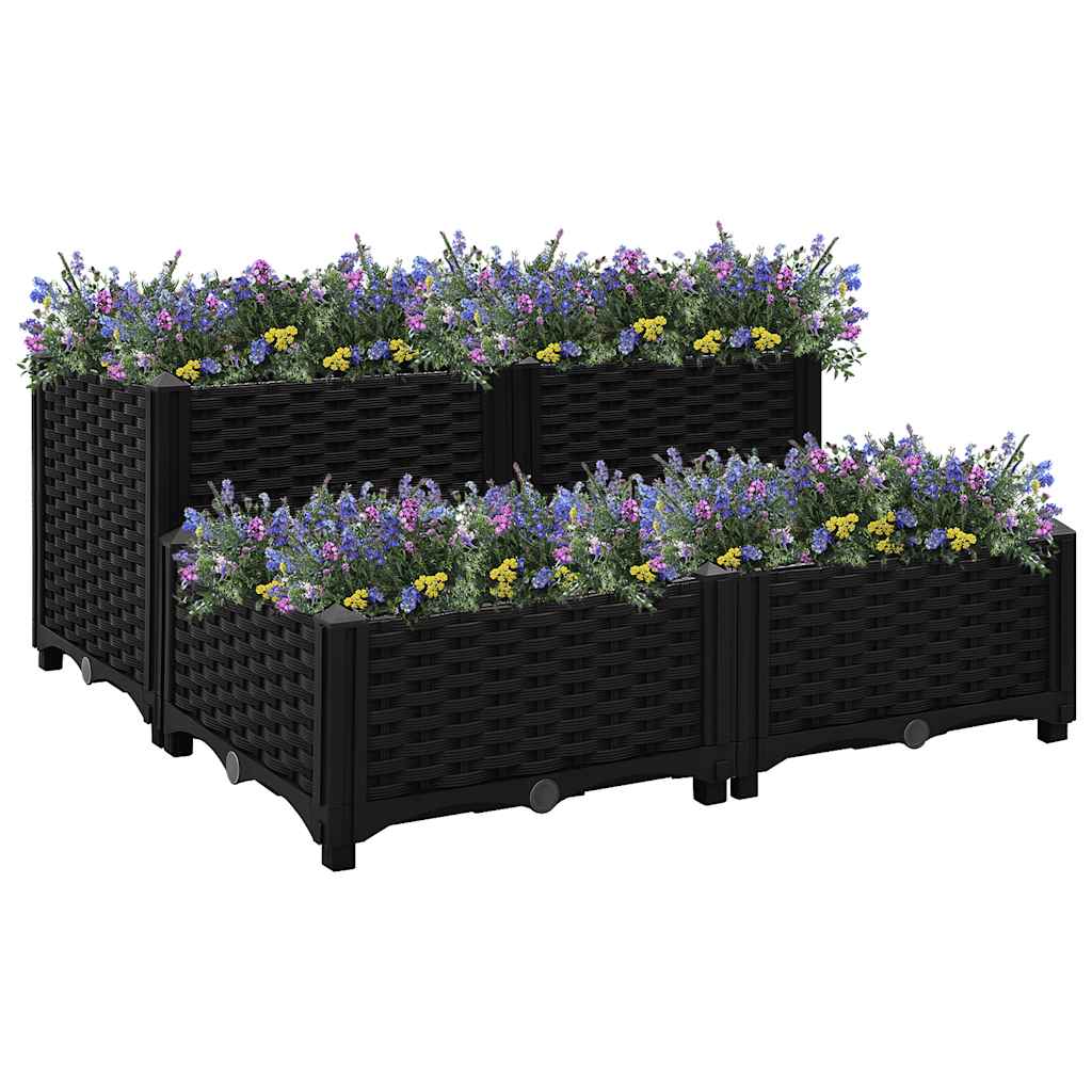 højbed 80x80x38 cm polypropylen