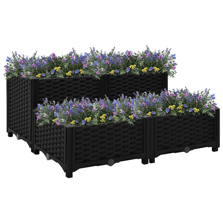 højbed 80x80x38 cm polypropylen