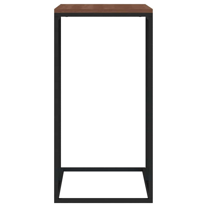 sidebord 40x30x59 cm konstrueret træ sort