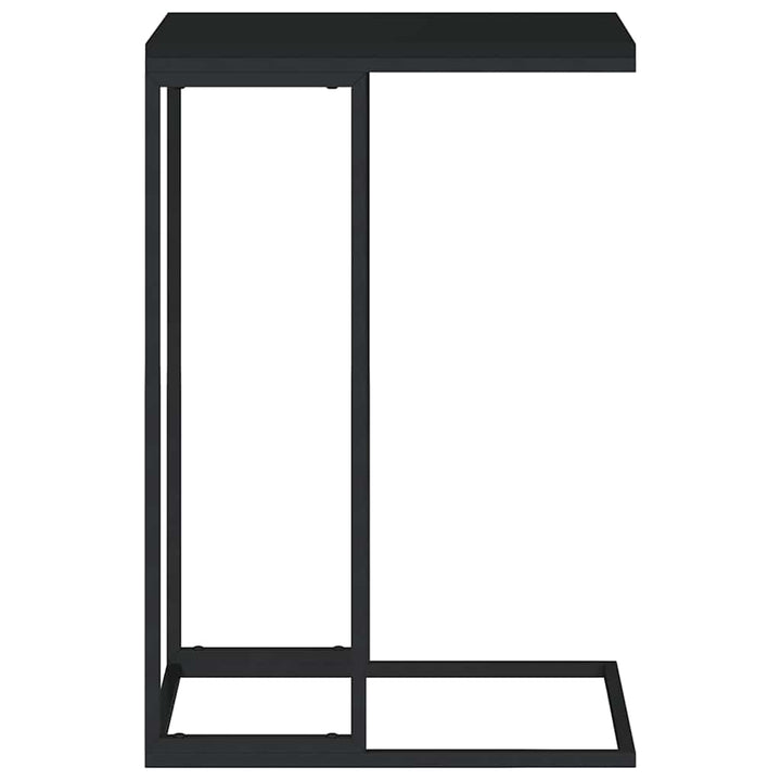 sidebord 40x30x59 cm konstrueret træ sort