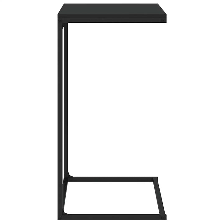 sidebord 55x35x66 cm konstrueret træ sort