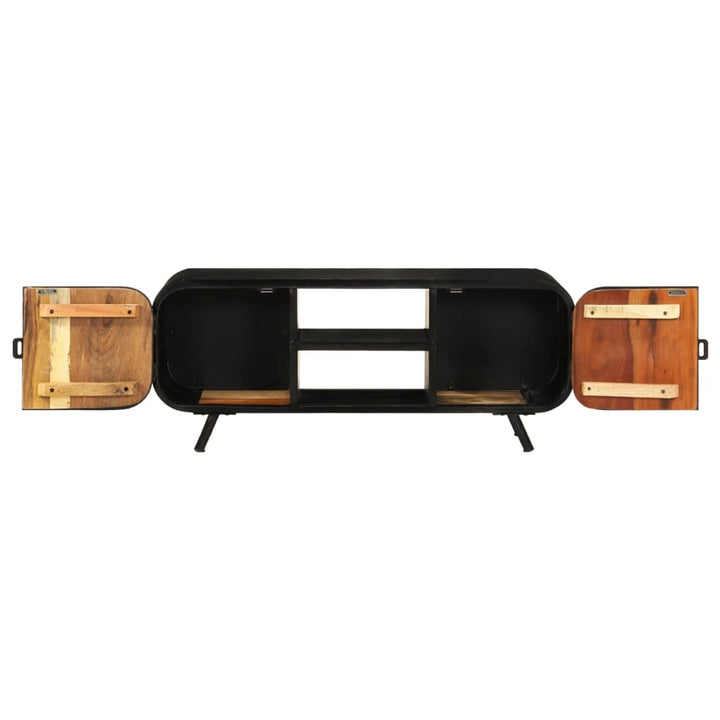 tv-skab 110x30x45 cm massivt genbrugstræ