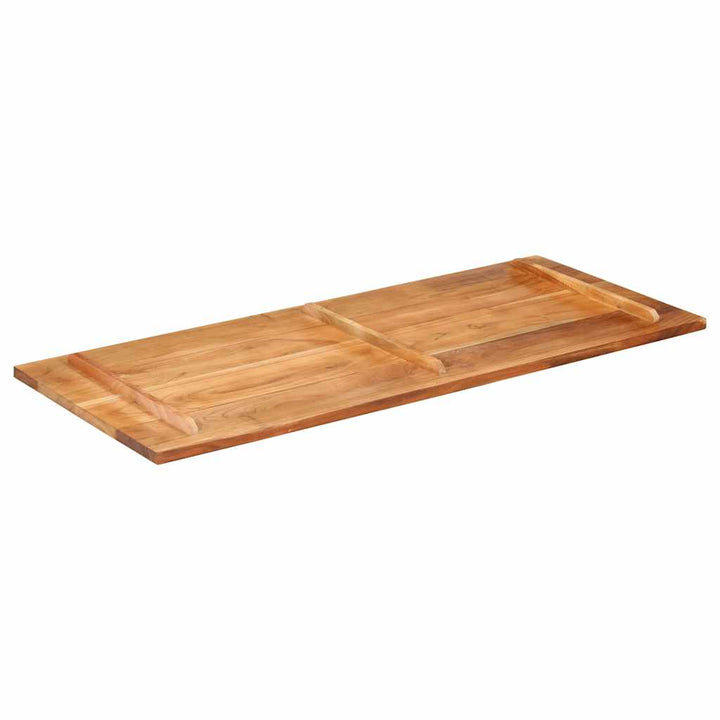 bordplade 140x60x(2,5-2,7) cm massivt akacietræ