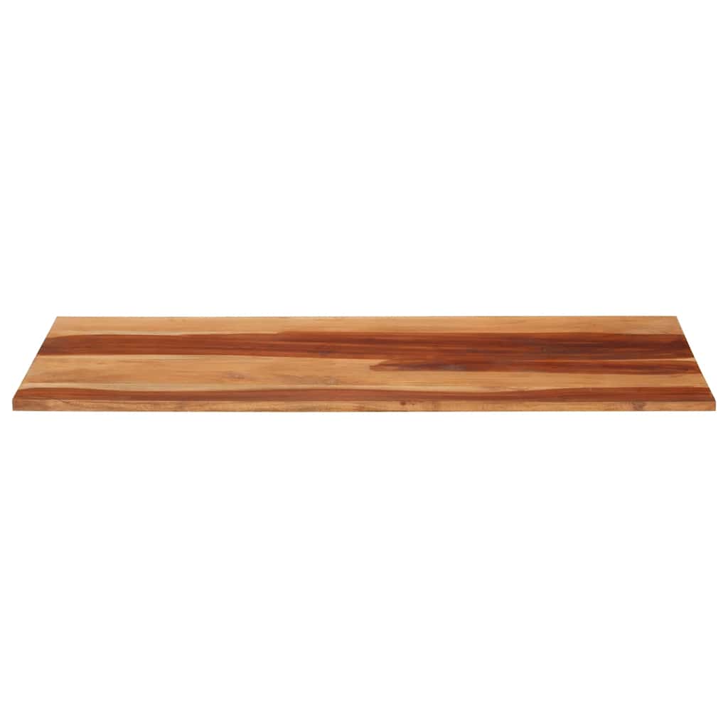 bordplade 140x60x(2,5-2,7) cm massivt akacietræ
