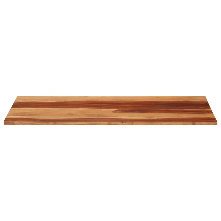 bordplade 140x60x(2,5-2,7) cm massivt akacietræ