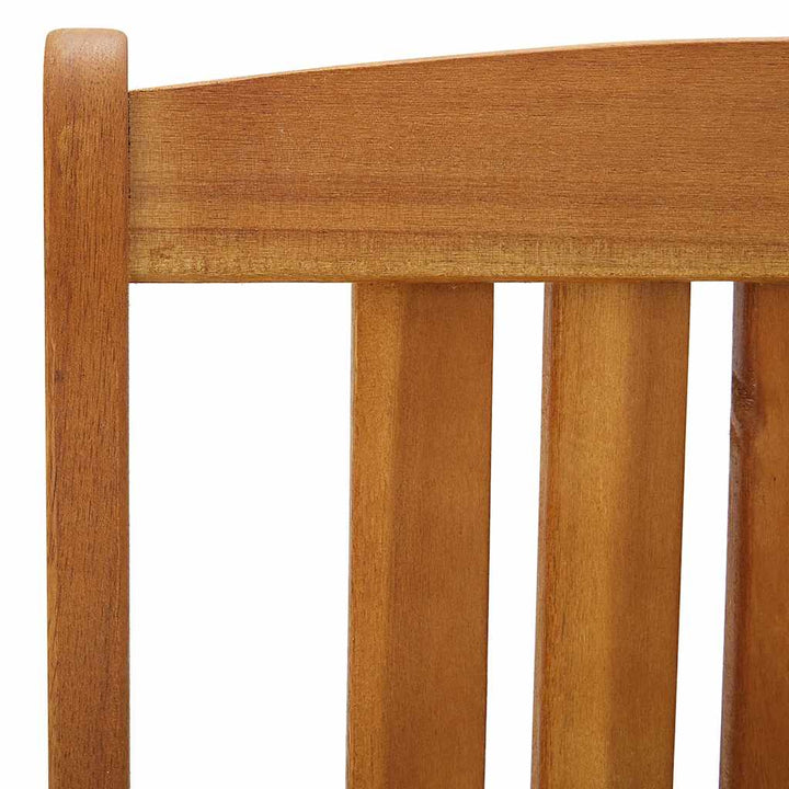 havestole 8 stk. massivt akacietræ