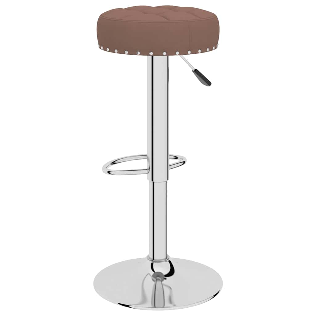 barstole 2 stk. stof brun