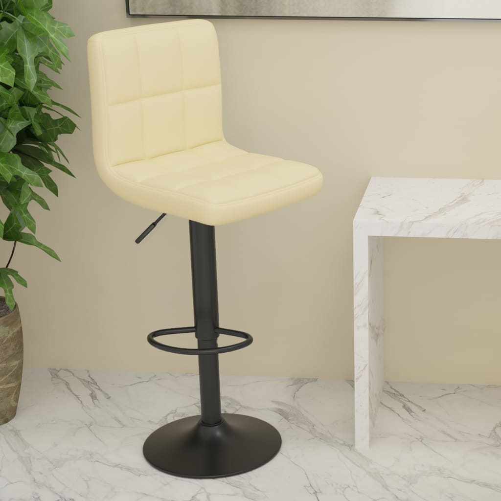 barstol stof cremefarvet