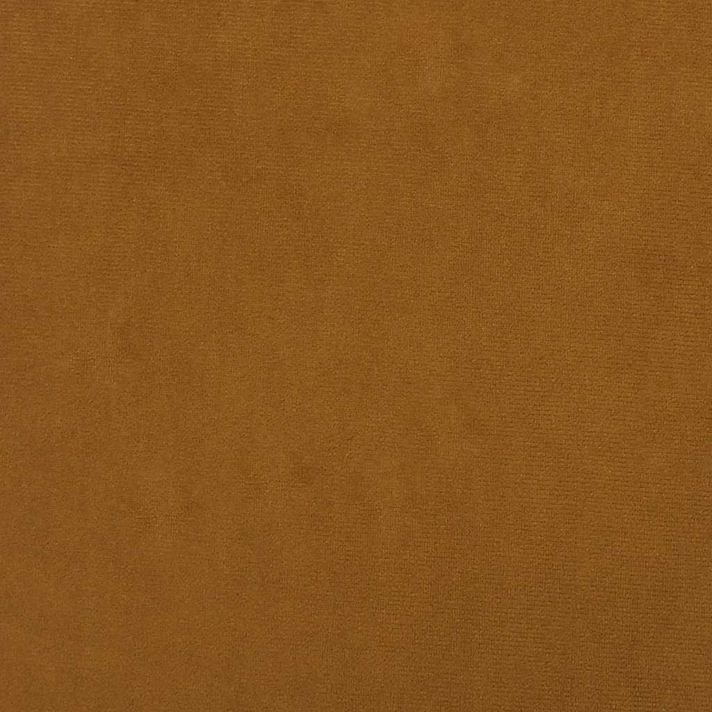 barstole 2 stk. fløjl brun