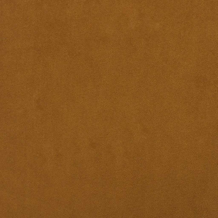 barstole 2 stk. fløjl brun