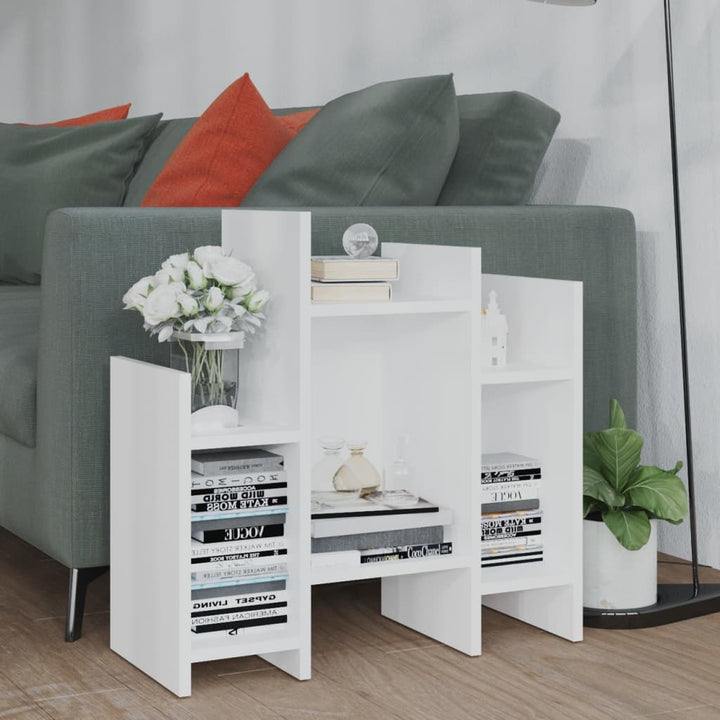 sideskab 60x26x60 cm konstrueret træ hvid