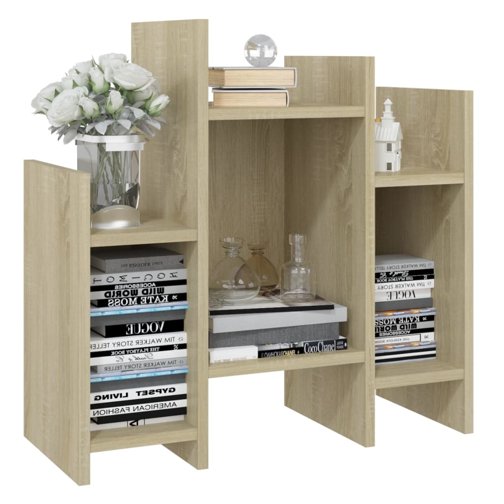 sideskab 60x26x60 cm konstrueret træ sonoma-eg