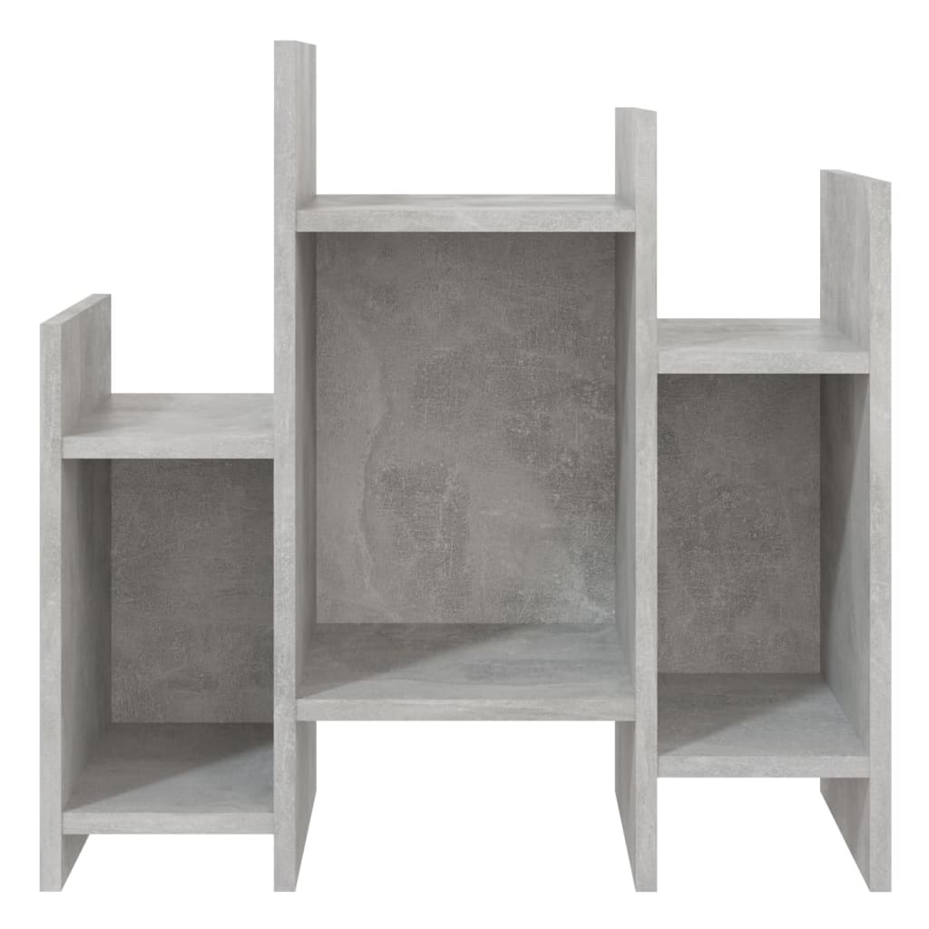 sideskab 60x26x60 cm konstrueret træ betongrå