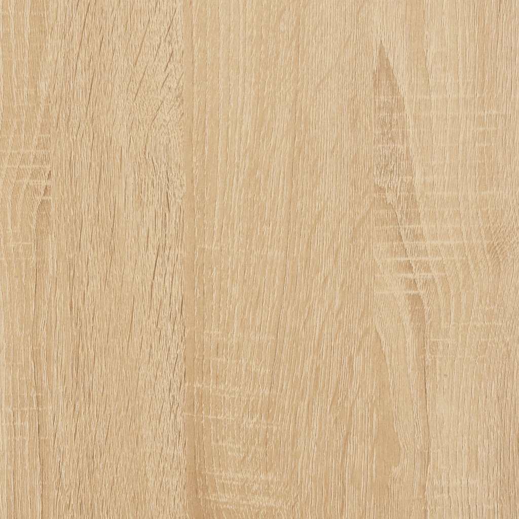 sidebord 40x40x40 cm konstrueret træ sonoma-eg