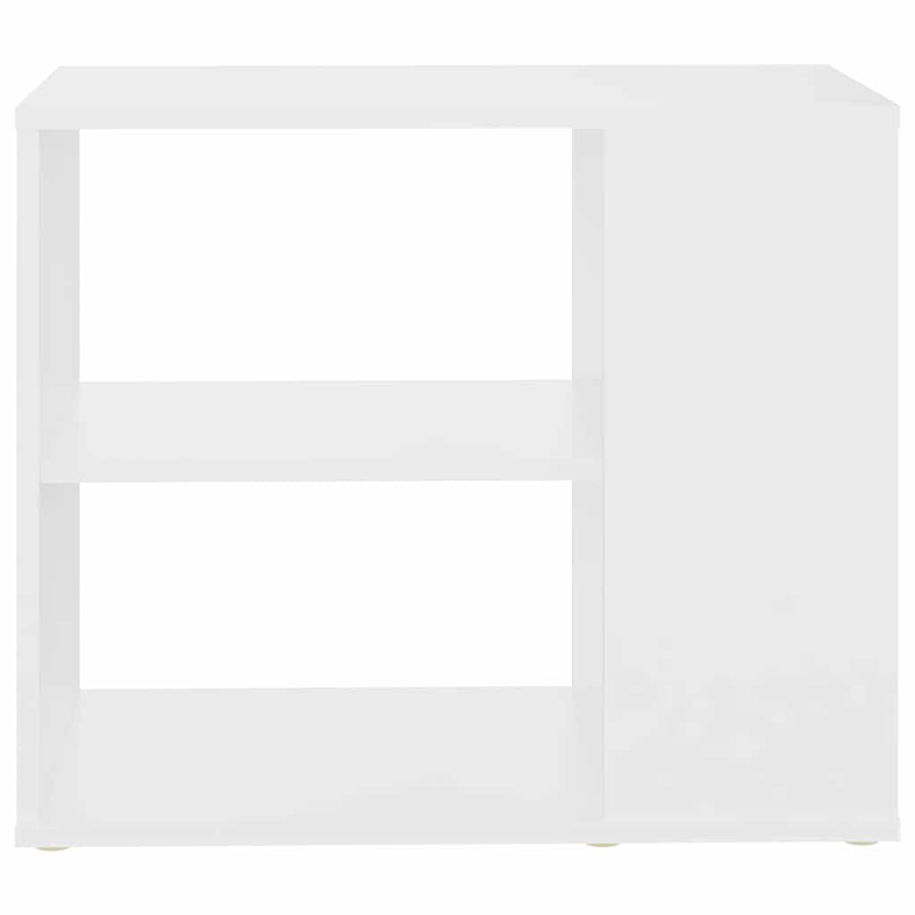 sideskab 60x30x50 cm konstrueret træ hvid