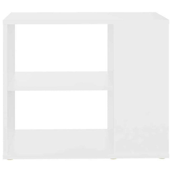 sideskab 60x30x50 cm konstrueret træ hvid