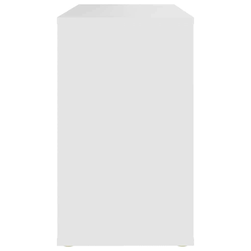 sideskab 60x30x50 cm konstrueret træ hvid