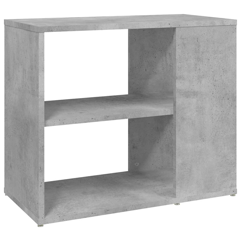 sideskab 60x30x50 cm konstrueret træ betongrå
