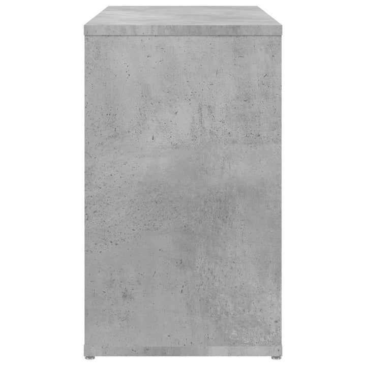 sideskab 60x30x50 cm konstrueret træ betongrå
