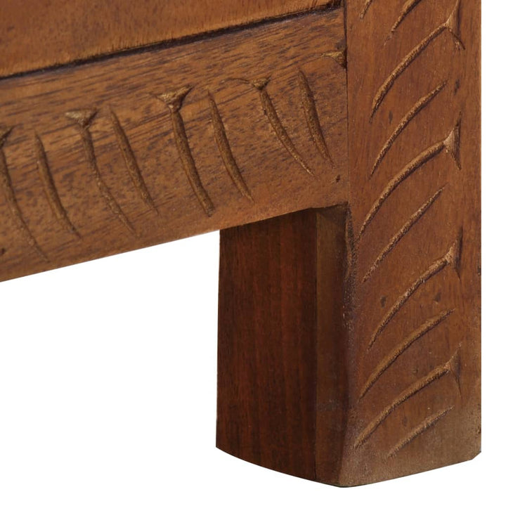 opbevaringsboks 110x30x40 cm massivt mangotræ