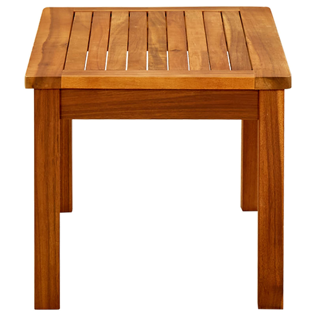 sofabord til haven 70x40x36 cm massivt akacietræ