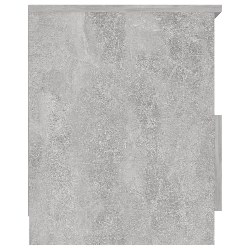 sengeskab 40x40x50 cm konstrueret træ betongrå