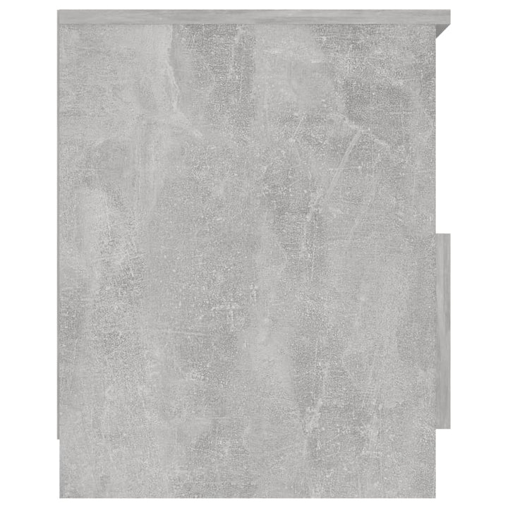sengeskab 40x40x50 cm konstrueret træ betongrå