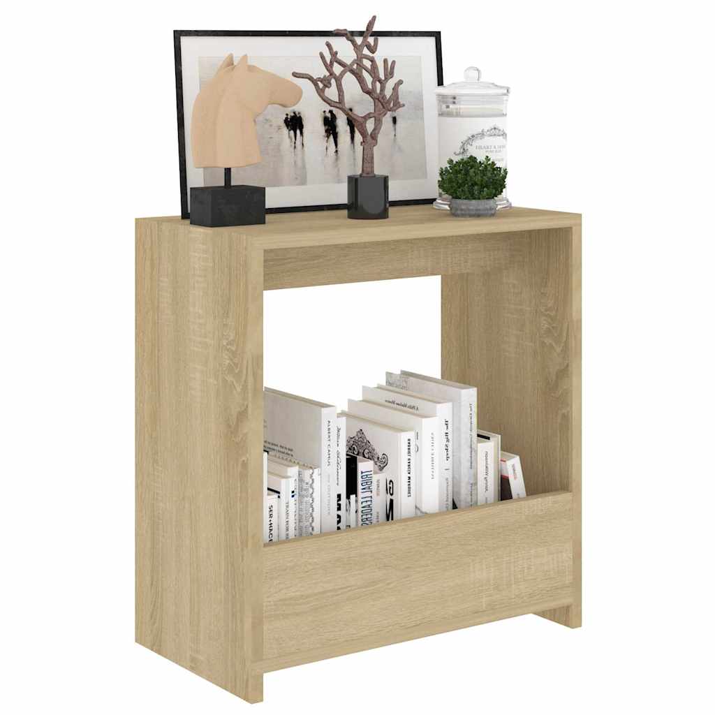 sidebord 50x26x50 cm konstrueret træ sonoma-eg
