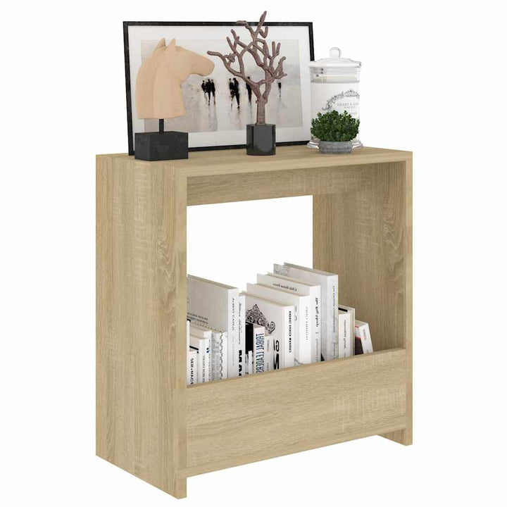 sidebord 50x26x50 cm konstrueret træ sonoma-eg