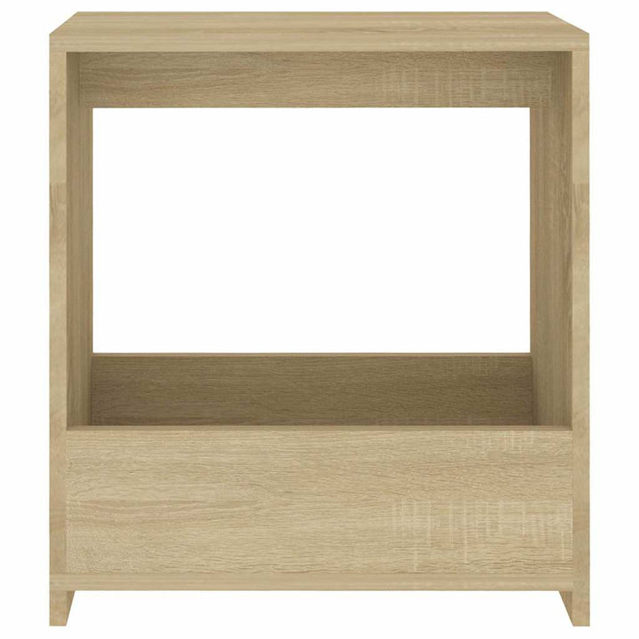sidebord 50x26x50 cm konstrueret træ sonoma-eg