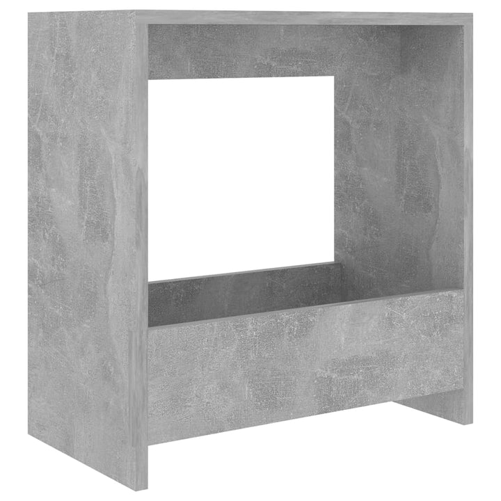 sidebord 50x26x50 cm konstrueret træ betongrå