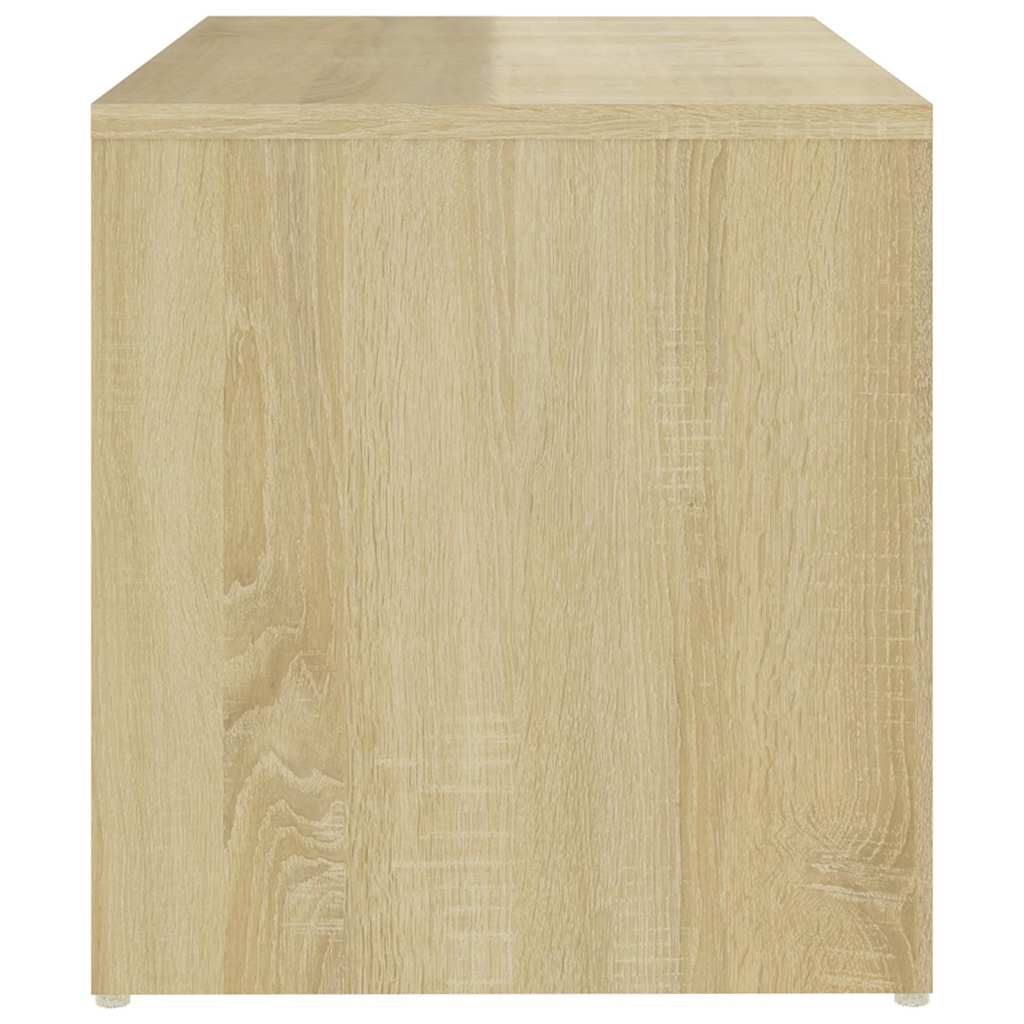 sidebord 59x36x38 cm konstrueret træ sonoma-eg