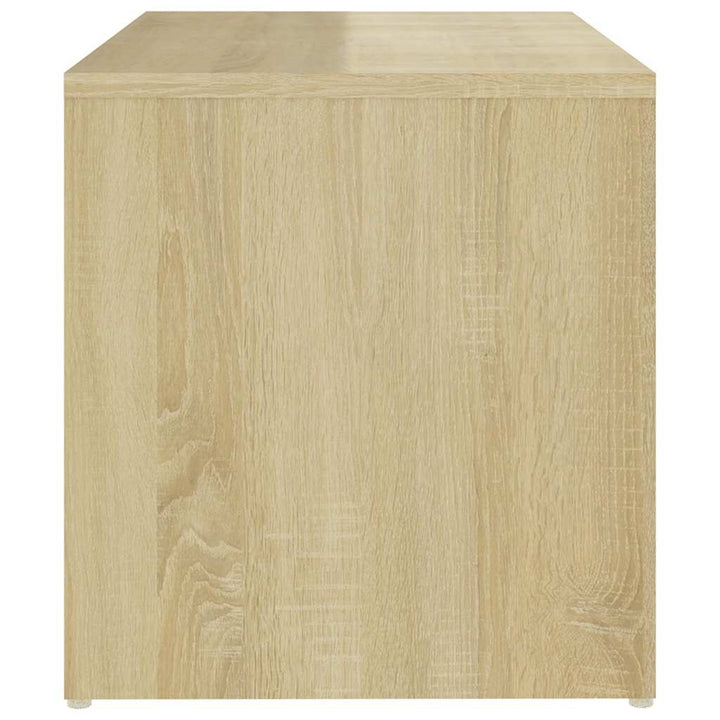 sidebord 59x36x38 cm konstrueret træ sonoma-eg