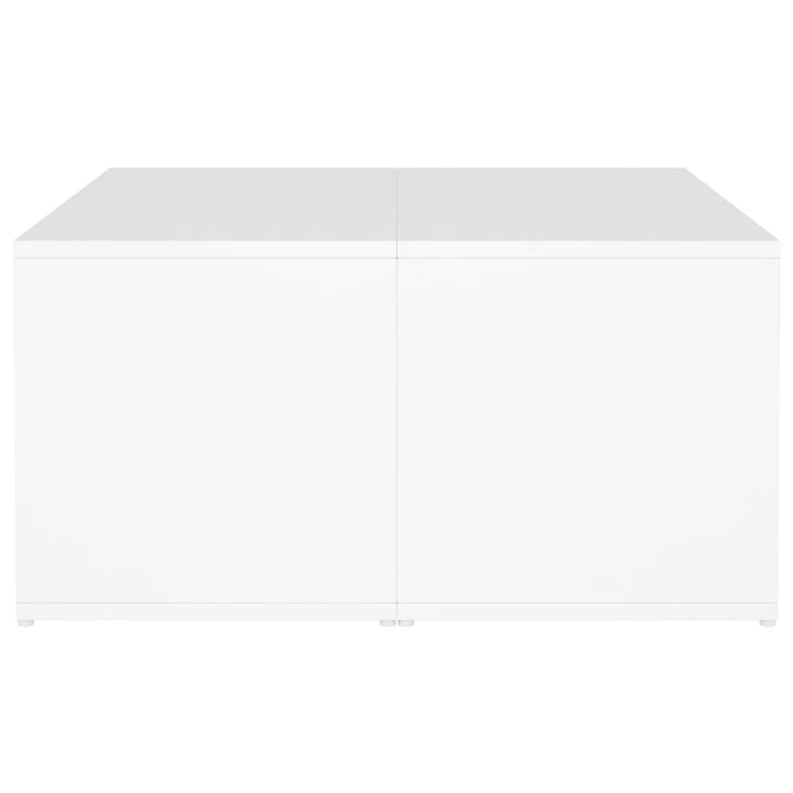 sofabord 4 stk. 33x33x33 cm konstrueret træ hvid